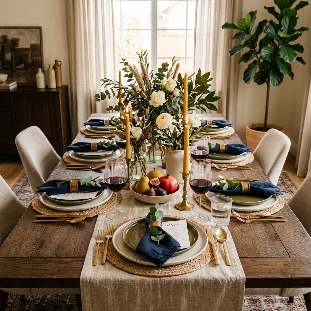 15 Dining Room Decor Ideas That Will Instantly Make Your Space Look Expensive (Without Actually Being Expensive) 7 Layered Table Styling