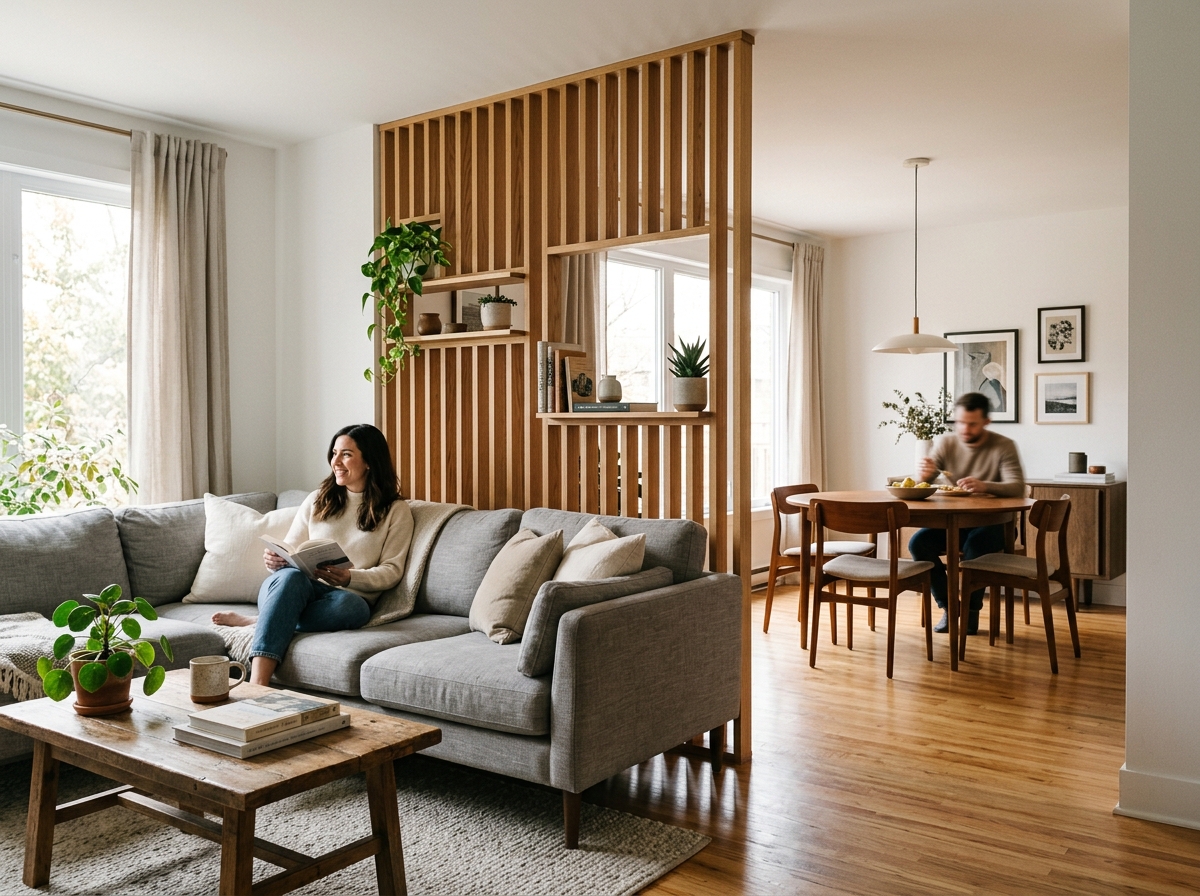 Living Room Divider Ideas