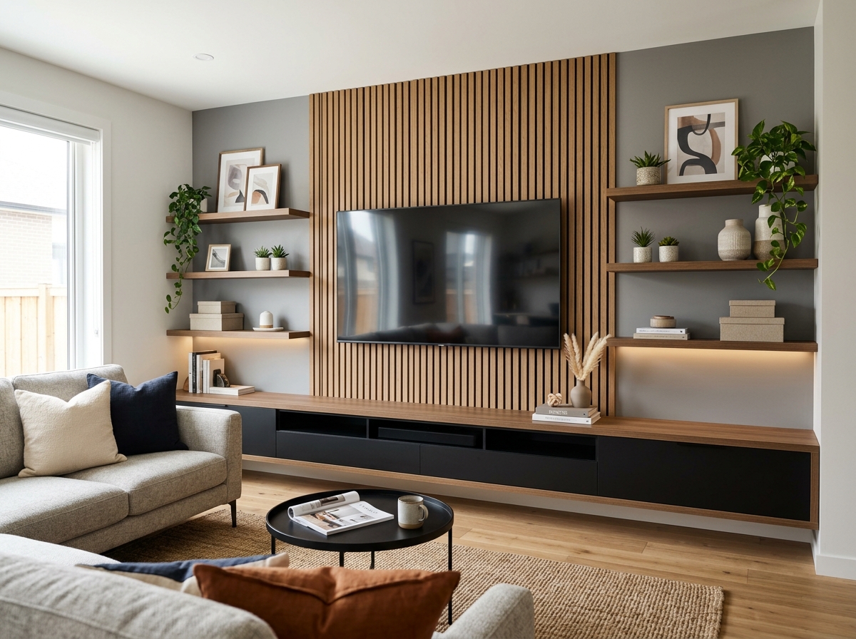 Living Room TV Wall Ideas