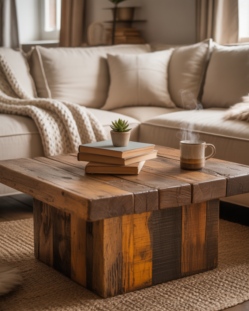 13 Living Room Center Table Ideas That’ll Instantly Upgrade Your Space (Yes, Even Yours) 4 Marble Top Table for Instant Elegance