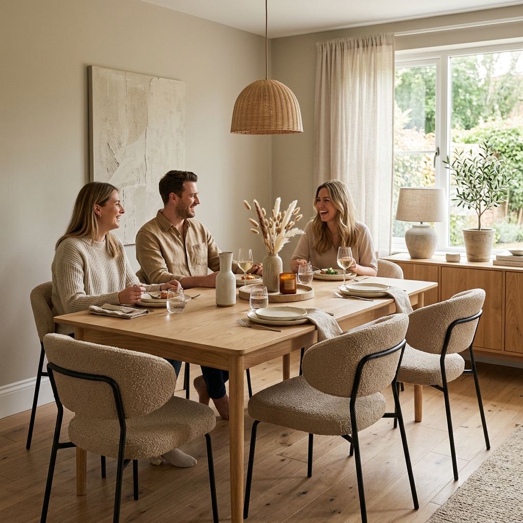 Minimalist Chic with Warm Neutrals
