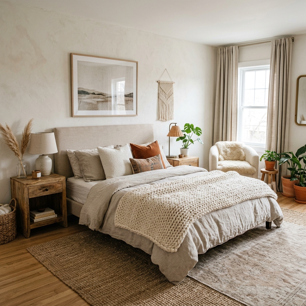 15 Trending Bedroom Ideas That Will Instantly Make Your Space Feel Like a Pinterest Dream 13 Mixed Textures for Depth