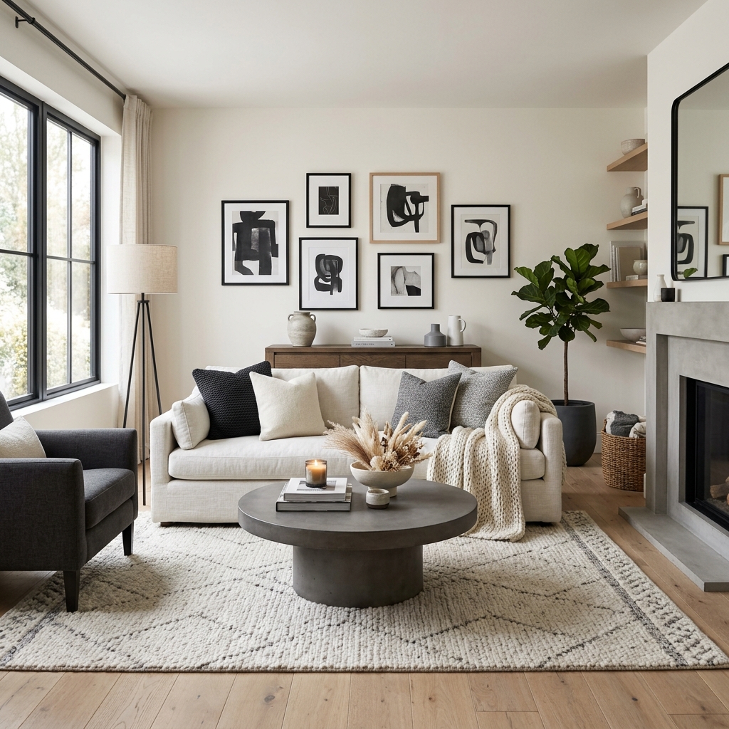 14 Neutral Living Room Ideas That Feel Expensive (But Totally Livable) 8 Monochrome Neutrals