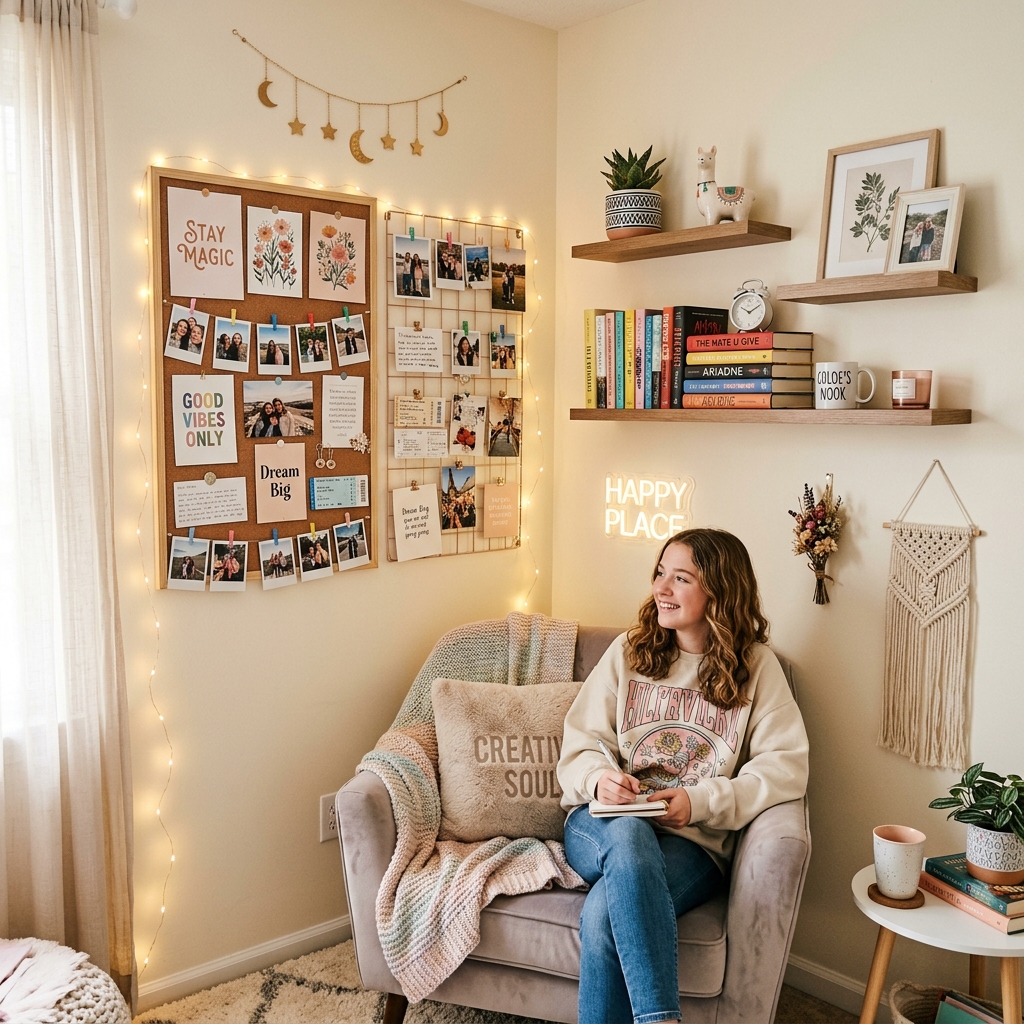 15 Teen Girl Bedroom Ideas That Will Instantly Upgrade Your Space (And Yes, You’ll Want Them All) 13 Mood Corner