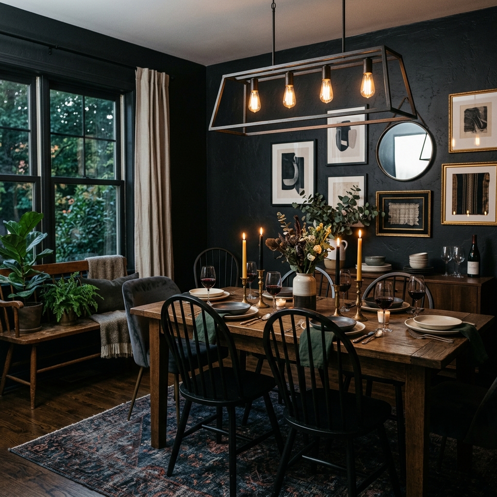 Moody Dark Walls