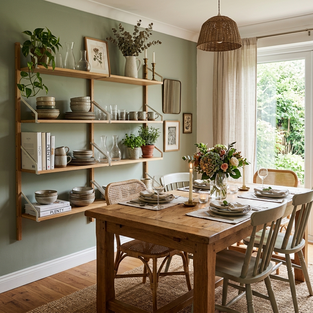 Open Shelving Display 1
