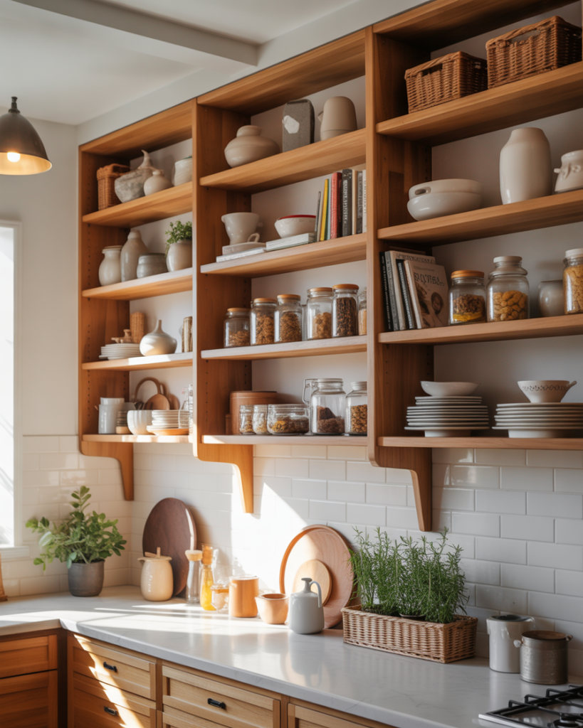 16 Kitchen Remodel Ideas That’ll Make Your Space Look Straight-Up Magazine Worthy 2 Open Shelving That Feels Effortlessly Chic