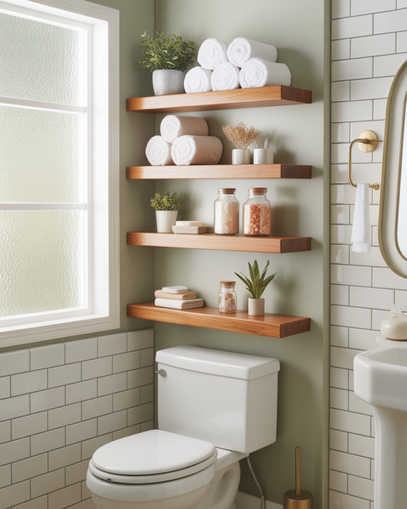 Over the Toilet Shelving