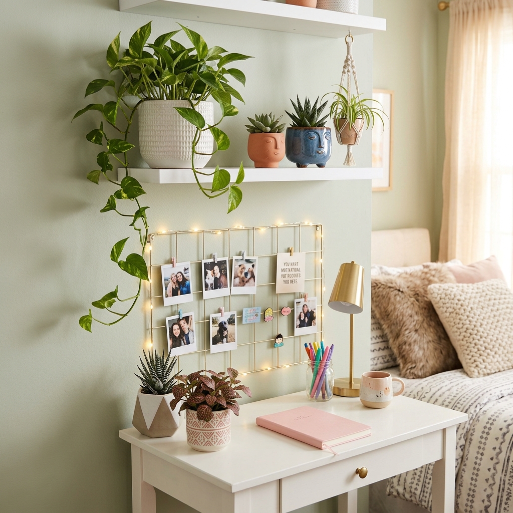 15 Teen Girl Bedroom Ideas That Will Instantly Upgrade Your Space (And Yes, You’ll Want Them All) 10 Plants