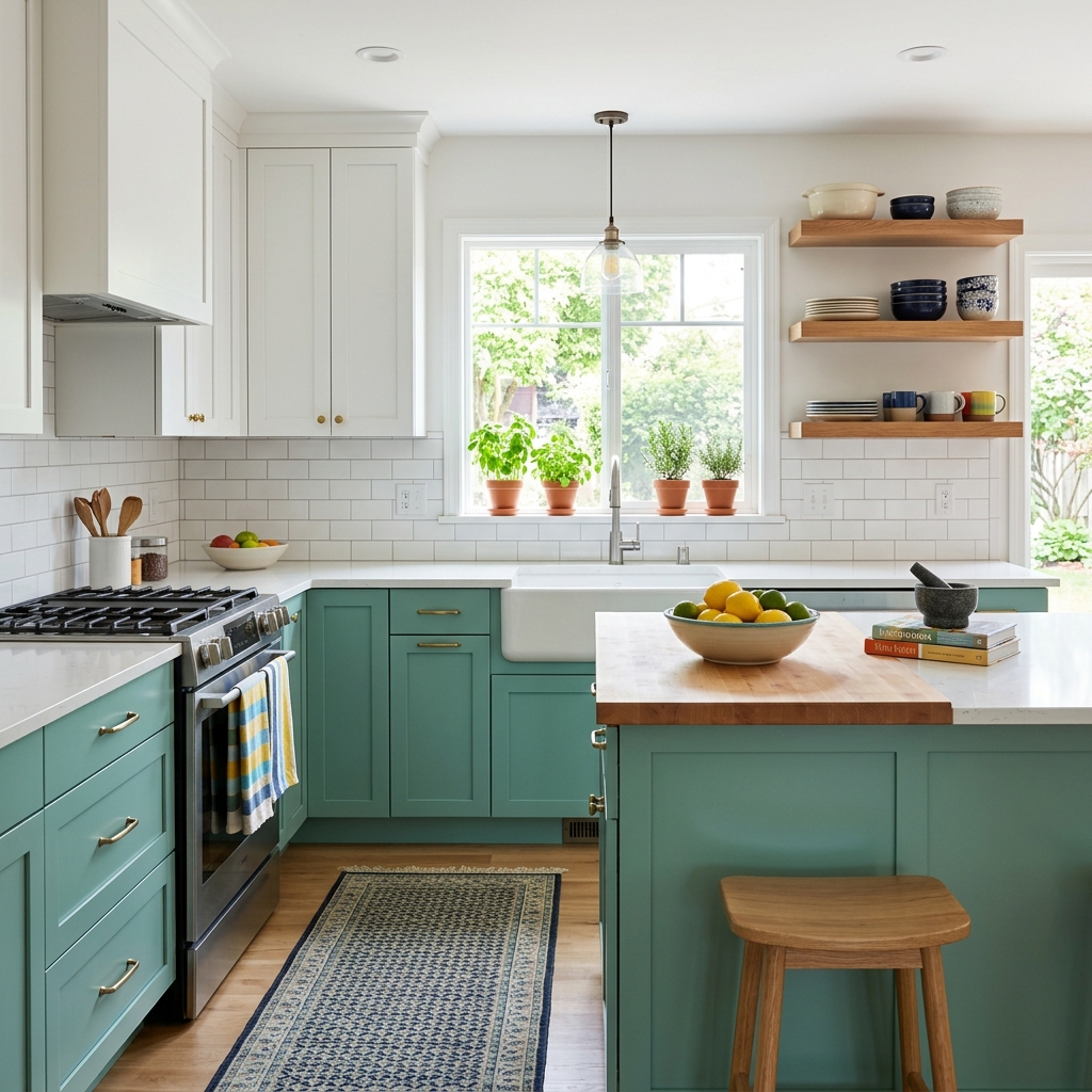 16 Kitchen Remodel Ideas That’ll Make Your Space Look Straight-Up Magazine Worthy 13 Pop of Color That Feels Fresh