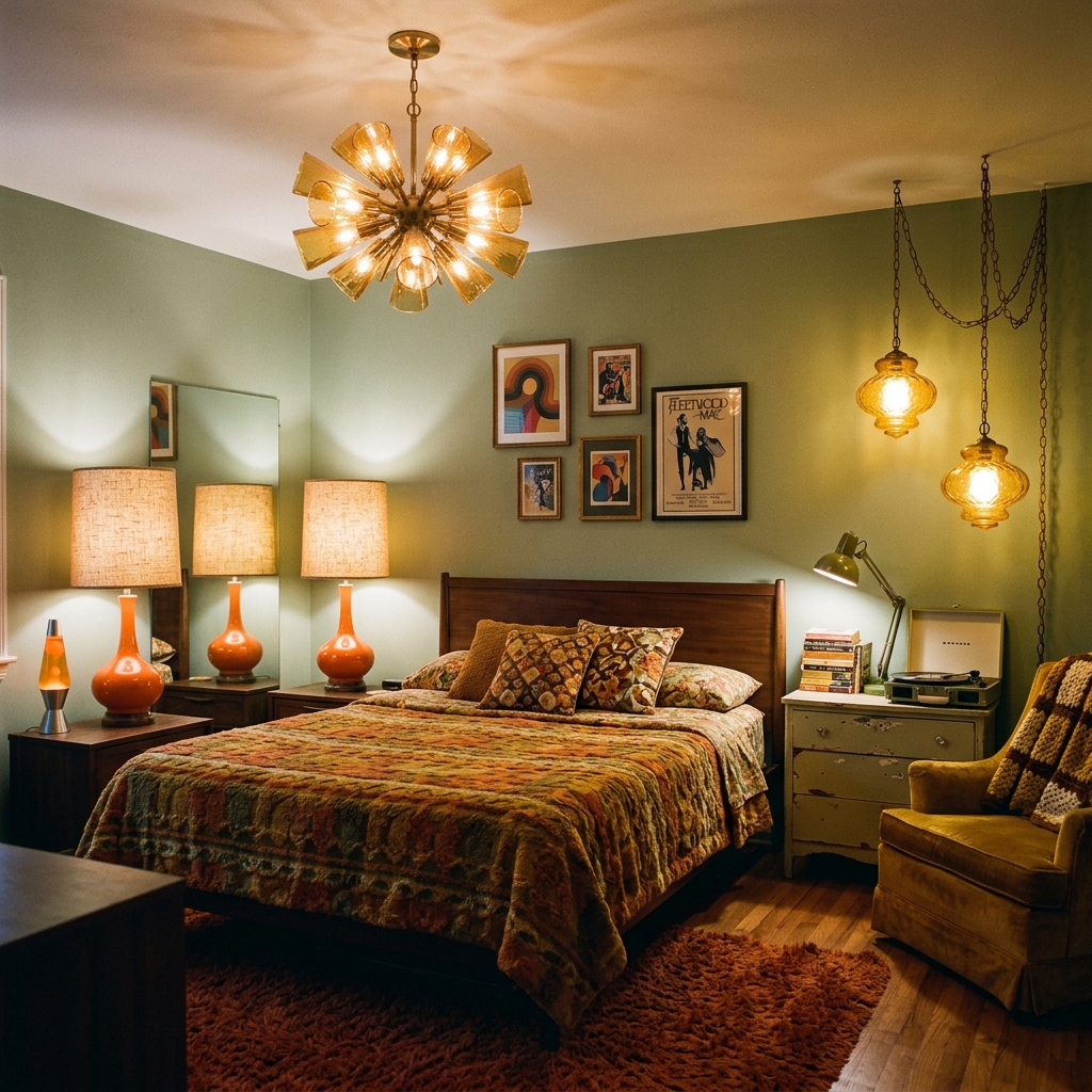 Retro Lighting That Steals the Show
