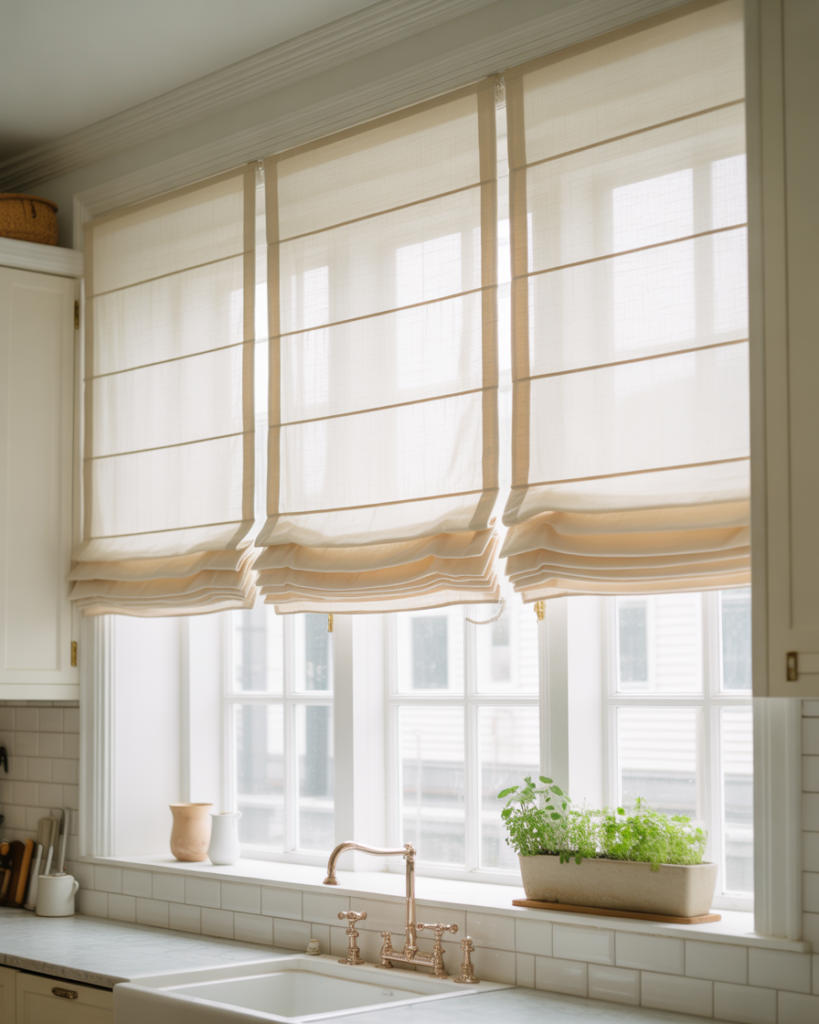 Roman Shades for That Clean Girl Aesthetic