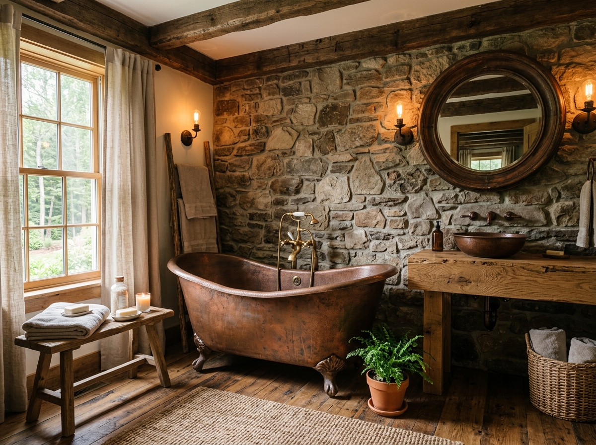 Rustic Bathroom Ideas