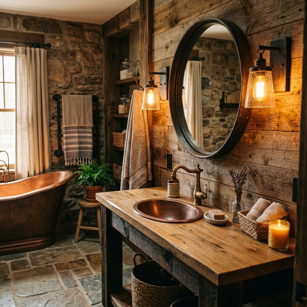 Rustic Lighting That Feels Warm Not Harsh 1