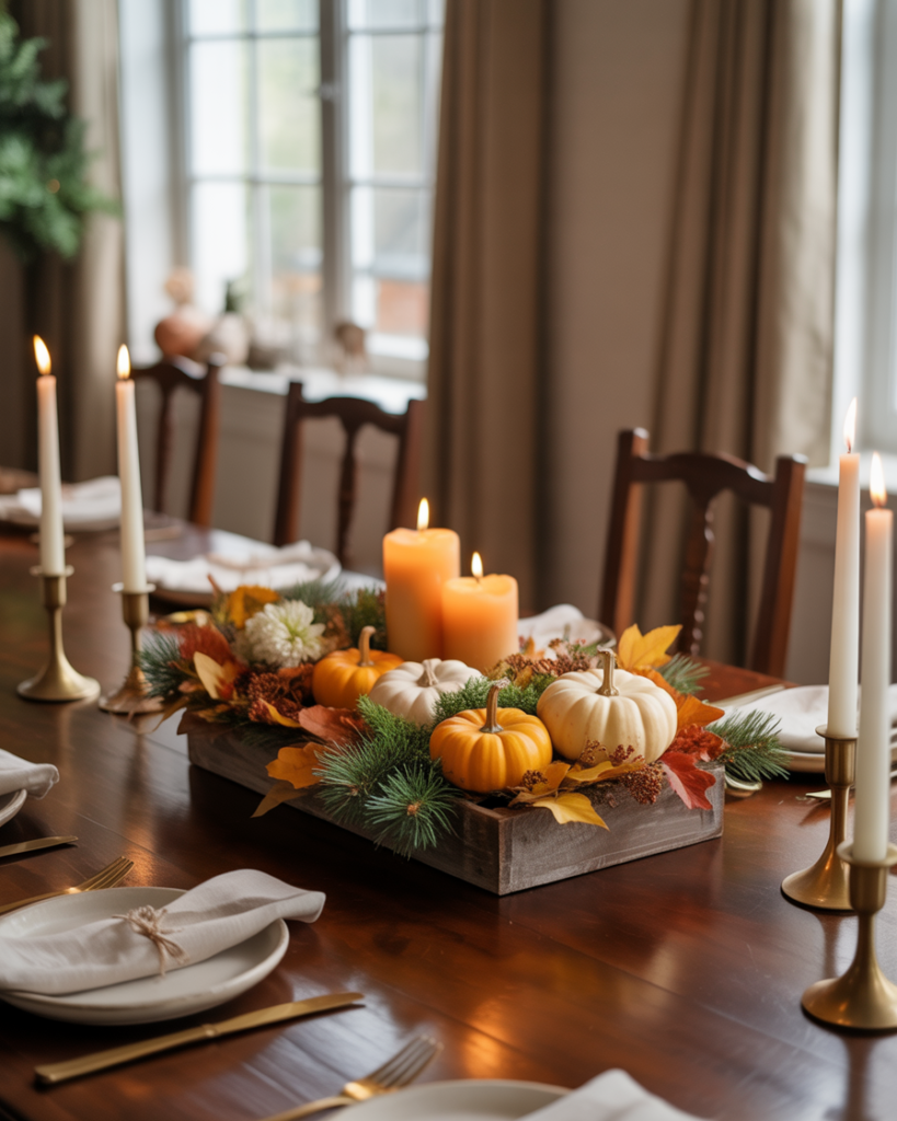 15 Dining Room Table Centerpiece Ideas That Will Instantly Make Your Space Look Expensive (Without Actually Being Expensive) 9 Seasonal Switch Up