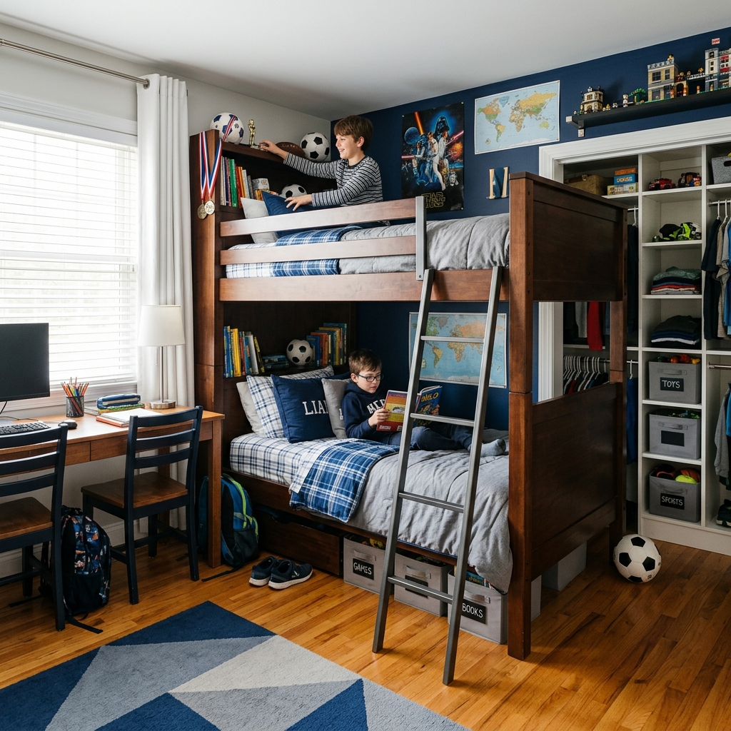 15 Boys Bedroom Ideas That Are Seriously Cool (and Low-Key Genius) 14 Shared Room That Actually Works