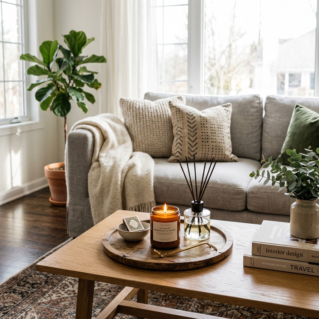 15 Living Room Decor Ideas That Will Instantly Make Your Space Look Designer-Level (Without Trying Too Hard) 16 Signature Scent Final Touches