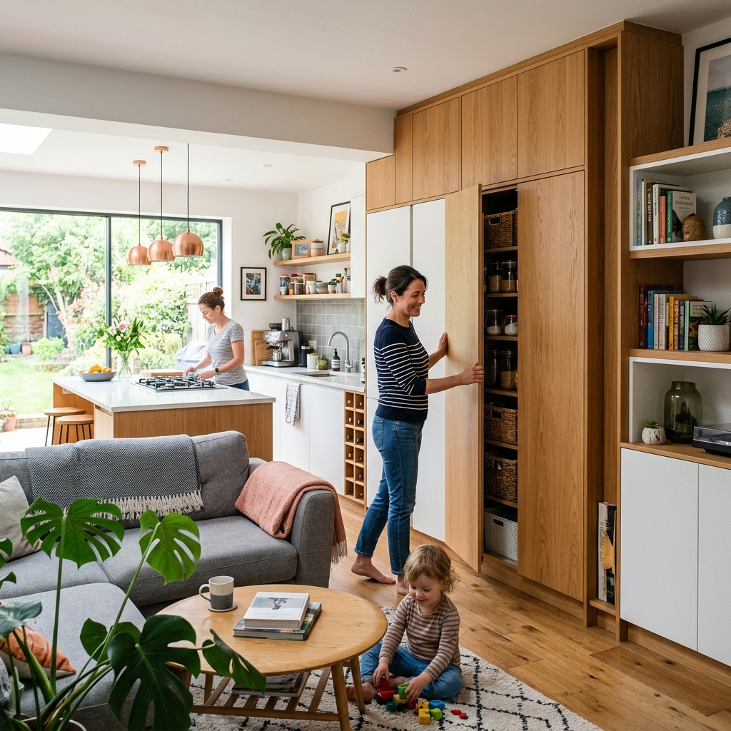 14 Open Plan Kitchen Living Room Ideas That Will Make Your Home Look Straight Out of Pinterest 15 Smart Storage That Hides the Chaos