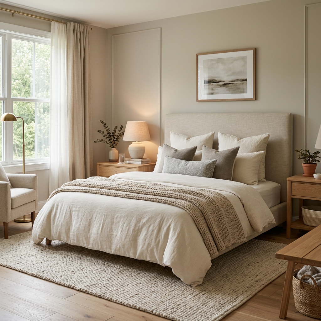 14 Cozy Bedroom Ideas That’ll Instantly Make You Want to Cancel Plans and Stay In 5 Soft Neutral Color Palette