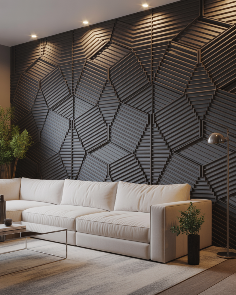 Textured Wall Panels for Instant Depth