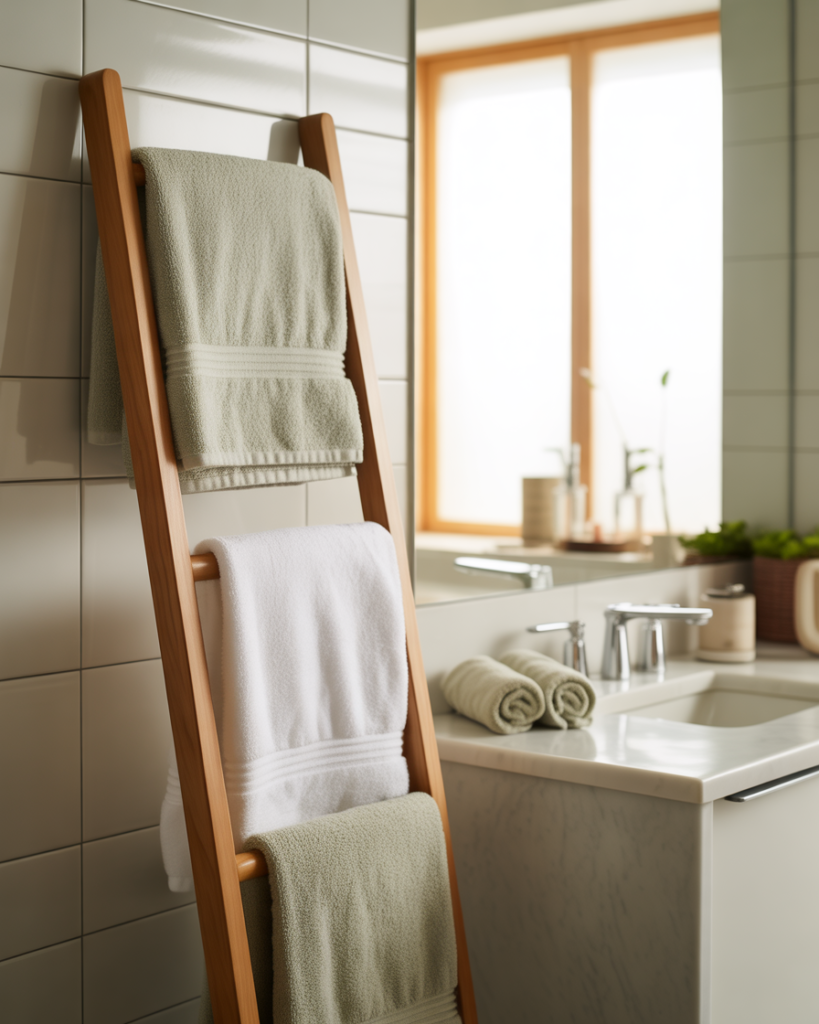 Towel Ladder Effortless Cool