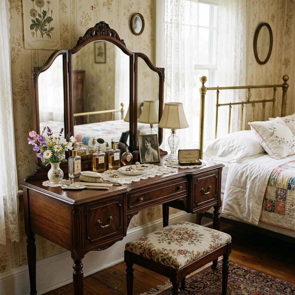 Vintage Vanity Corners