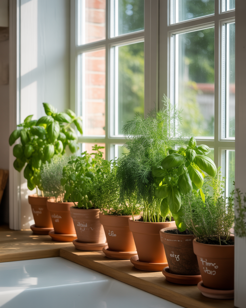 Window Herb Garden